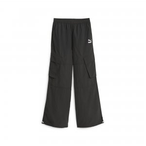 DARE TO Relaxed Woven Pants PUMA Black