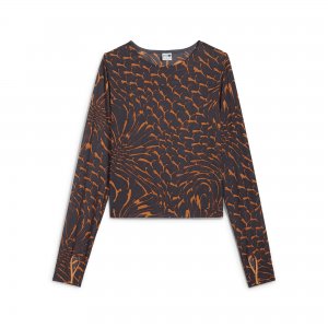 DARE TO Mesh Long Sleeve Tee