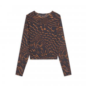 DARE TO Mesh Long Sleeve Tee