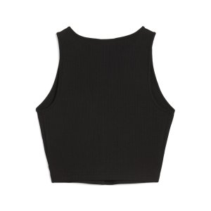 WARDROBE ESS Ribbed Crop Top