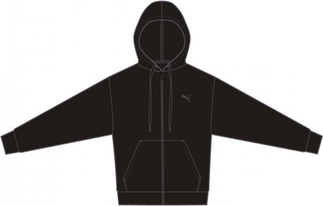 HER Crop Full-Zip Hoodie