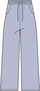 HER High-Waist Straight Pant