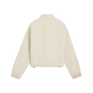 HER Woven Half-Zip Crew