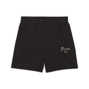 ESS SCRIPT High-Waist Shorts