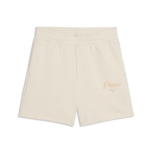 ESS SCRIPT High-Waist Shorts