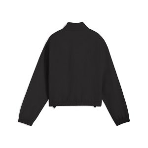 HER Woven Half-Zip Crew