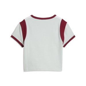 Graphic  Ringer Baby Tee