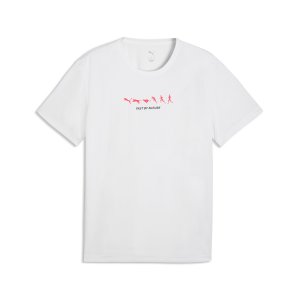 M Run Slogan Graphic Tee